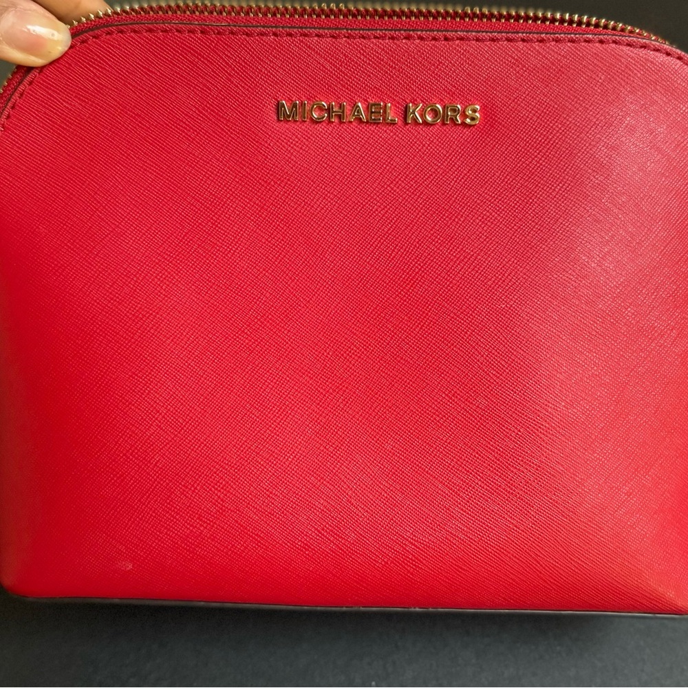 Michael Kors Medium Red Crossbody Bag
